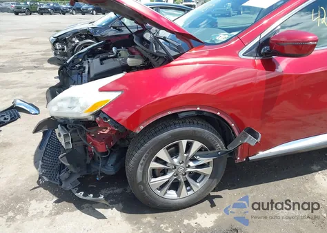 2016 Nissan Murano Sv from USA, damaged, VIN 5N1AZ2MH8GN137119